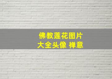 佛教莲花图片大全头像 禅意